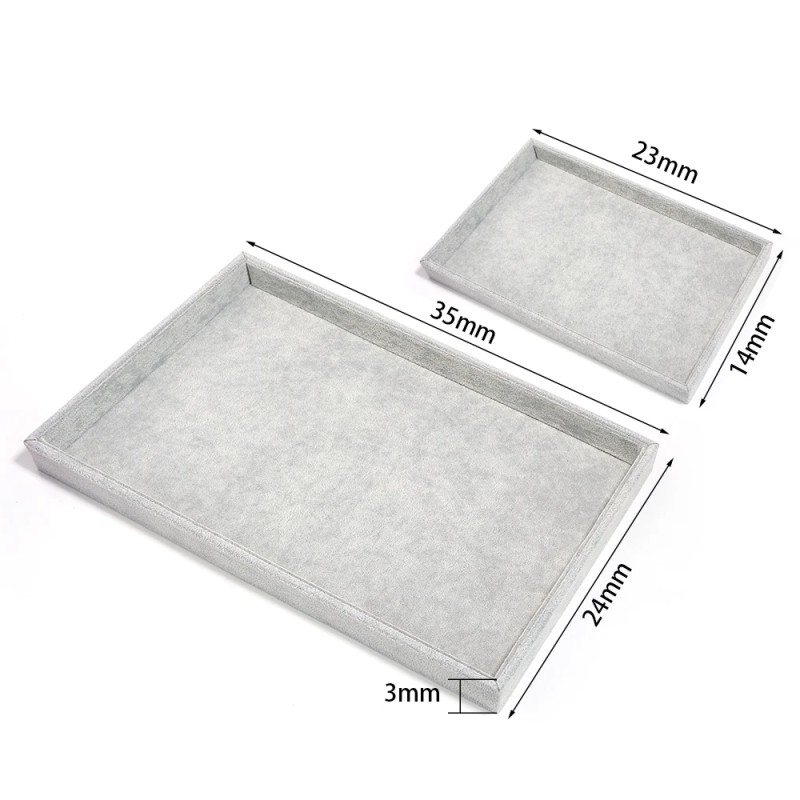 Velvet Jewelry Display Tray – Jewellery Organizer Holder, Jewelry Storage