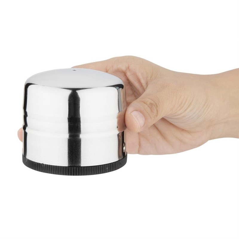 Olympia Jumbo Salt and Pepper Shaker Set Made of Stainless