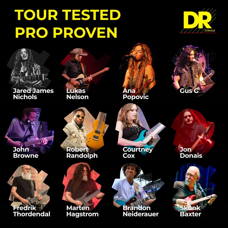 DR Strings HI-DEF NEON Electric Guitar Strings (NPE-9),Pink