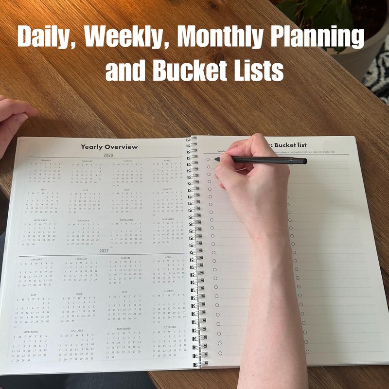2026 Daily Planner - Van Gogh Irises- Impressionism - Durable