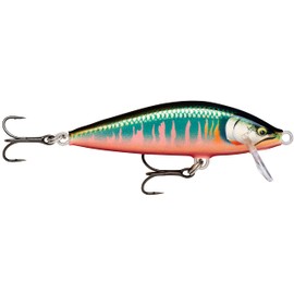 Rapala - Countdown Elite Fishing Lure Balsa Construction - Freshwater Flow Bait - Swimming Depth 0.9 m - Size 4.5 cm / 3.5 g - Made in Estonia - Gold Plated Oikawa