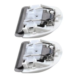 Qblahip 2 Pack Professional Clipper Snap On Replacement Blades for Wahl Professional peanut trimmers 8685, 8655, 8685-1301 and 8663, White