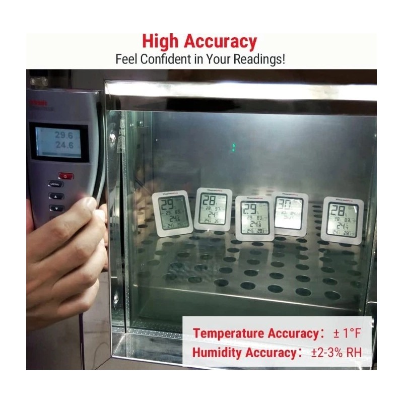 ThermoPro 3× TP50 ThermoPro Digital Room Thermometer Hygrometer Indoor Temp