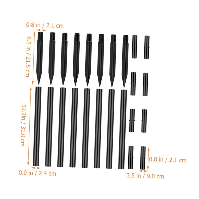 Levemolo Solar Light Stakes Durable Garden Ground Stakes with Extension