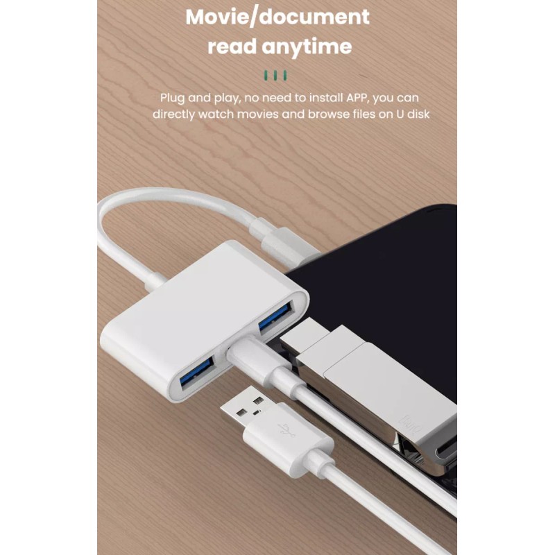 Acefast Adaptador Transferencia Datos Usb Tipo C Función Otg Carga