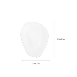 LIFKOME 4pairs Transparent Gel Metatarsal Pads for High Heels Soft Forefoot Cushion Inserts Comfortable Foot Support for Women Anti- Design for Everyday Use