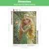 KEYIFA Diamond Painting Kits for Adults, Fairy 5D Diamond Art