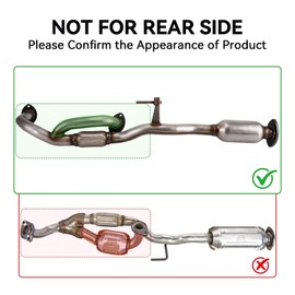 PHILTOP Catalytic Converter Kit Compatible with Toyota, Lexus 1997-2000 Camry 3.0L, 1997-1999 Avalon, 1995 1997-1998 ES300, 1999-2000 Solara 3.0L Catalytic Converter for 50456, 642930(EPA Compliant)