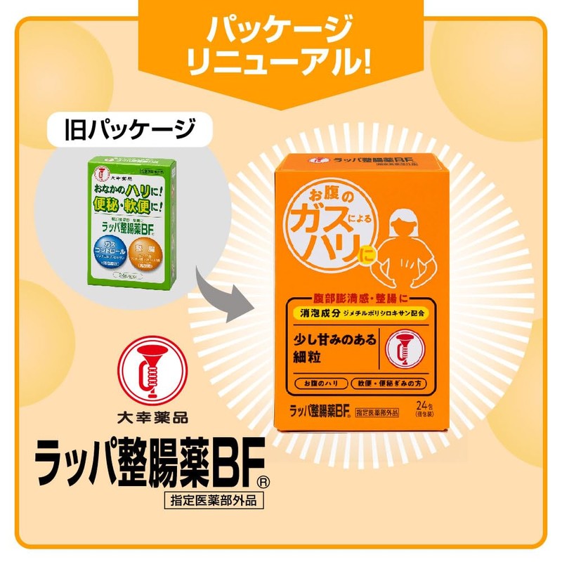 大幸薬品 ラッパ整腸薬BF 24包[指定医薬部外品] 4箱セット