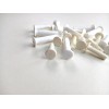 Unbranded/Generic 15 sets White Plastic 1" Snap-Lock Screw Binding Posts