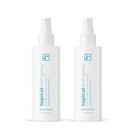 BRIOTECH Topical Skin Spray, Hypochlorous Acid Spray for Sensitive Skin, HOCl Facial Mist, Full Body Support Against Irritation, Calm Redness, Soothe Foot & Scalp, 2 oz Travel Size (2 Pack)