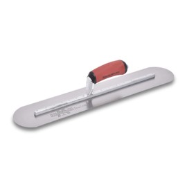 Concrete Finishing Trowel 18 X 4 Rounded Curved Handle