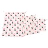 Amoyie 3 pcs Drawstring Storage Bags Set for Cosmetic Travel