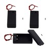 LAMPVPATH (Pack of 3 9v Battery Holder, 9 Volt Battery