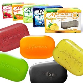 멕시코 천연비누 무라노 150g (목욕 미용비누 거품비 Murano Natural Soap from Mexico 150g (Bath Beauty Soap Bubble)