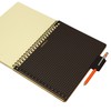 Rolburn 500532 Memo/Diary with Pocket, Underlayment for A5 Size, Black