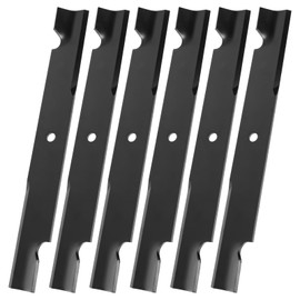 115-9649-03 Lawn Mower Blades Compatible with Ex mark, T oro, Titan ZX MX 6000 Time cutter 6000, High Lift Blades Replaces for 105-7718-03, 115-9649, 133-2127, Fits for 60" Deck Lawn Mower, 6 Pack