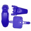 PCC Blue Plastics + Fork Guards for XR50 Dirt Bike