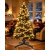 Rolling Christmas Tree Stand Heavy Duty for Up to 7.5