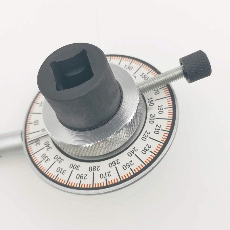 VASTOOLS Torque Angle Meter, 1/2" Drive Wrench Angle Gauge, 14"