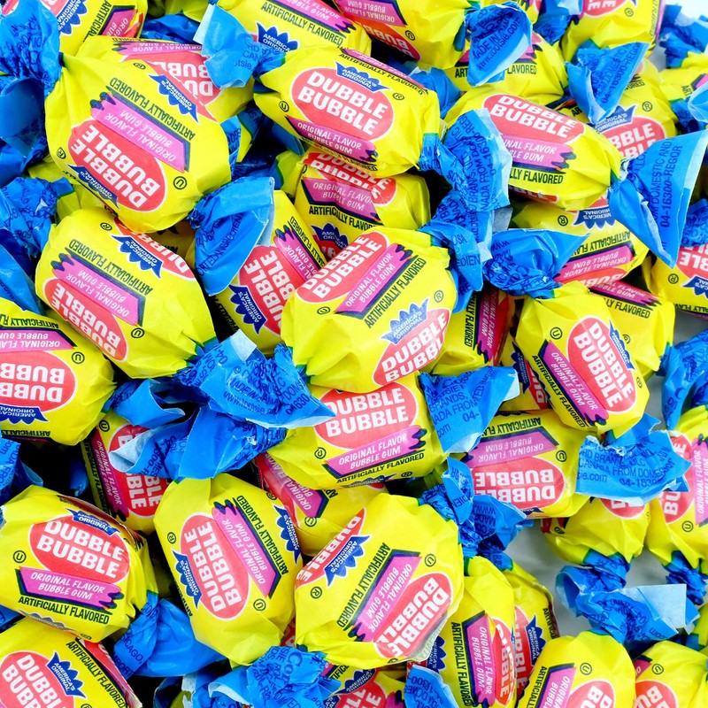 Dubble Original Classic Bubble Gum 1 Pound Bulk Bag -