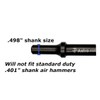 Astro Pneumatic - 18" Long 0.498 Shank 3/8" Taper Punch