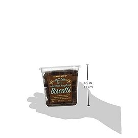 Trader Joe`s Soft Bite Mini Chocolate Hazelnut Biscotti .10 pack