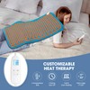 FluffyWarmth Heating Pad for Back, Blue 17''x33''