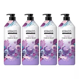 Kerashis 케라시스 퍼퓸 바이올렛 로즈 샴푸, 1L, 4개 Kerastase Perfum Violet Rose Shampoo, 1L, 4 Pieces