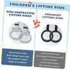 KOMBIUDA 2 Pcs Adjustable Pull Up Rings for Playpen Safe