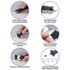 Silicone Caulking Tool Kit, 3 In 1 Stainless Steel Scrapers