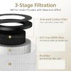 Replacement Filter Compatible with Air Purifier, 3-in-1 Filter with High-efficiency