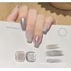 Nail Tips, 24 Pieces, 3D Handmade Nail Tips, Long, Square,