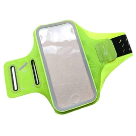 DFV mobile - Professional Cover Chinlon-Lycra Ultra-Thin Armband Sport Walking Running Fitness Cycling Gym for Koobee F2 (2018) - Green