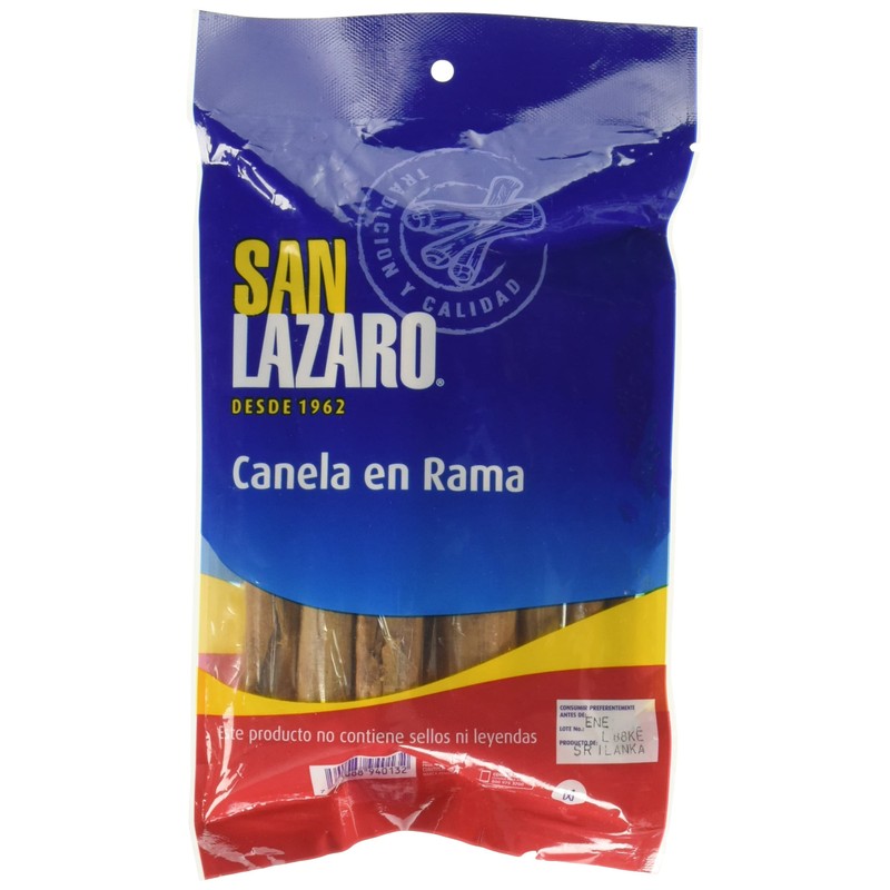 San Lázaro, Canela En Rama, 100 gramos