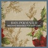 Elrene Home Fashions Poinsettia Oval Tablecloth 60" x 84"