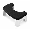 Waterproof Toilet Foot Stool, Compact Bathroom Squatting Stool with Non-Slip