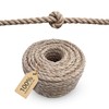 24tarpp Cuerda de Henequén 100% Natural 4MM 10 MTS |