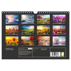 Meditation and Inner Peace (Wall Calendar 2026 DIN A4 Landscape), CALVENDO Monthly Calendar: Finally You Found It, Wonderful Pictures, Meaning and Inner Peace (CALVENDO Faith)