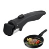 Tibapla Removable Pot Handle, Black Bakelite Detachable Pot Handle, Nonslip