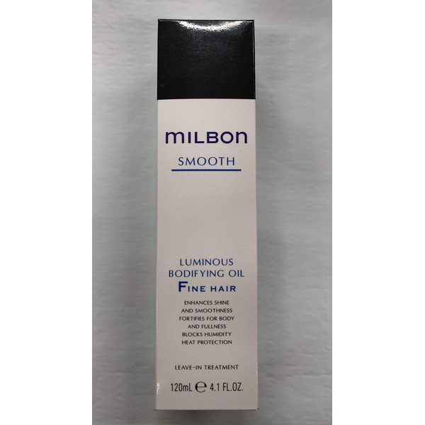 Milbon Smooth Luminous Bodifying Oil Fine Hair 4.1oz