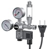 NICREW CO2 Pressure Reducer Aquarium, CO2 Pressure Regulator with 2
