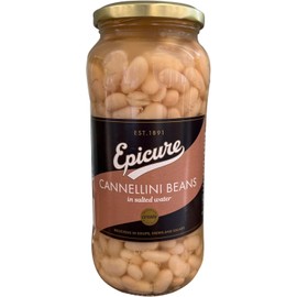Epicure Cannellini Beans In Salted Water, 540 g Jar (Pack of 1)