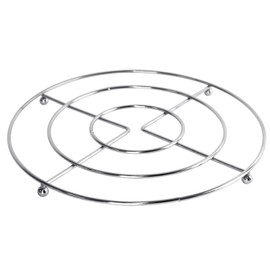 WE-STOCK Elegant and Functional Stainless Steel Coaster 20 cm - Your Allies for Table Tops