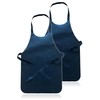 AZure Disposable Aprons, Non-woven Fabric, Individually Packaged, 40 Pieces, With