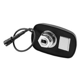 Antena de techo de coche, Antena de coche de reemplazo perfecto, Antena decorativa de tiburón de coche, Forma de aleta de tiburón Techo de coche Antena de radio AM FM Antena de estil