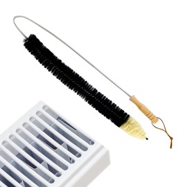 Voarge 1 x Radiator Cleaning Brush 120 cm Radiator with Handle Radiator Brush for Heating Radiator Flat Radiator Ribbed Radiator