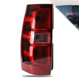 Tail Lights Compatible With 2007-2014 Chevy Suburban Tahoe Rear Light Taillights Left Driver Outer Side Replace GM2800196 25862701 22837923