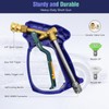 YeewayVeh Pressure Washer Gun and Foam Cannon Kit, 5000PSI Short