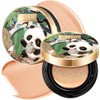 CATKIN Panda Land Full Coverage Cushion Fondation, Breathable Hydrating Nourishing